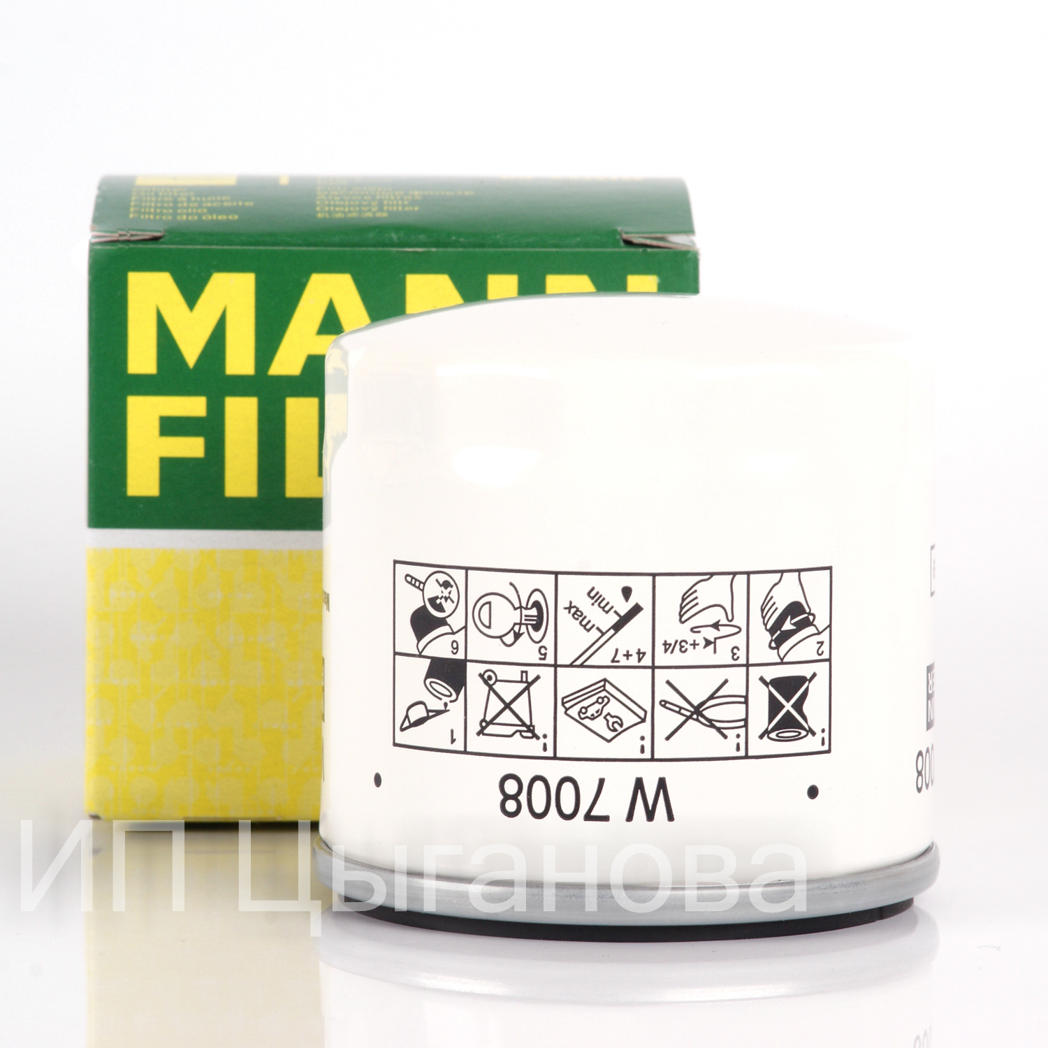 MANN FILTER   . W7008