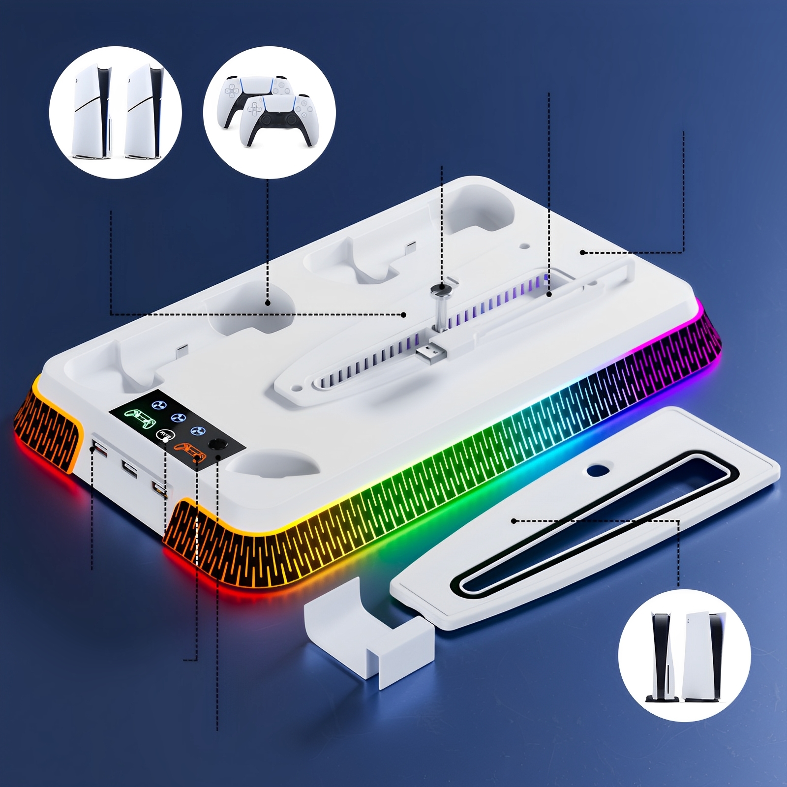    PS5/PS5 Slim c   DualSense   RGB Pulse 0479
