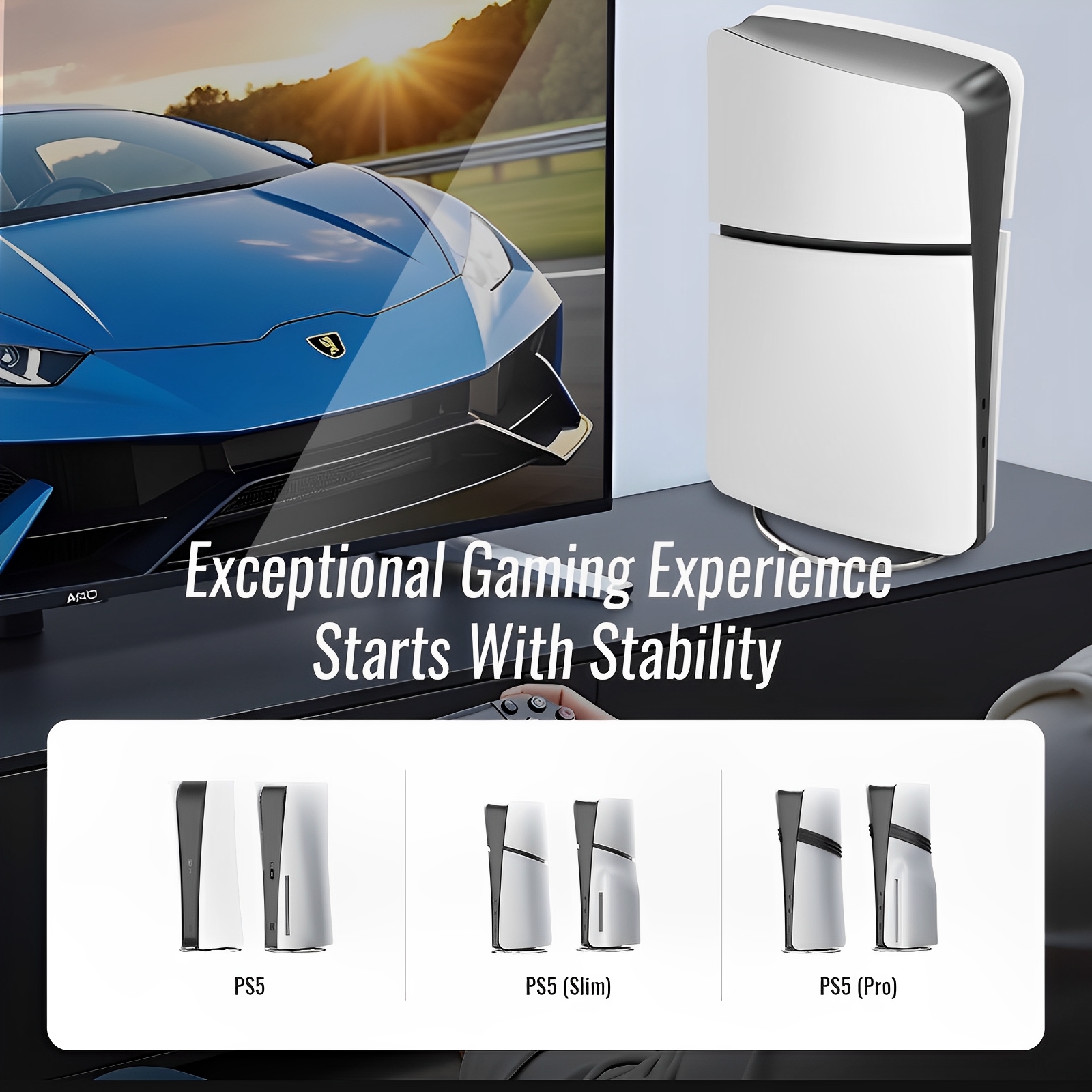     PS5/Slim/PRO Silver Line 0806