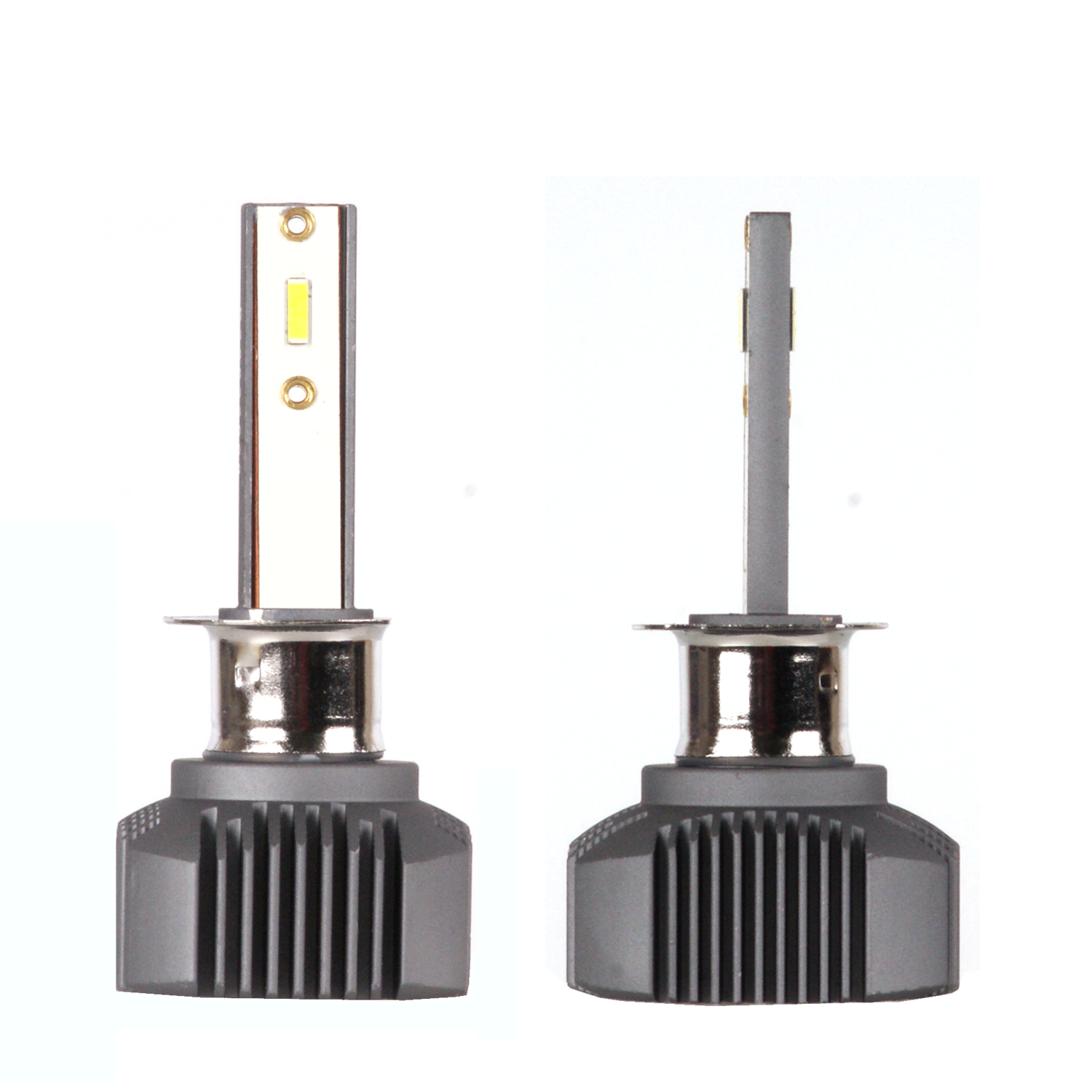 Светодиодные лампы Vizant D5 NEW цоколь H3 с чипом TAIWAN COB 5200lm 5000k (цена за 2 лампы)