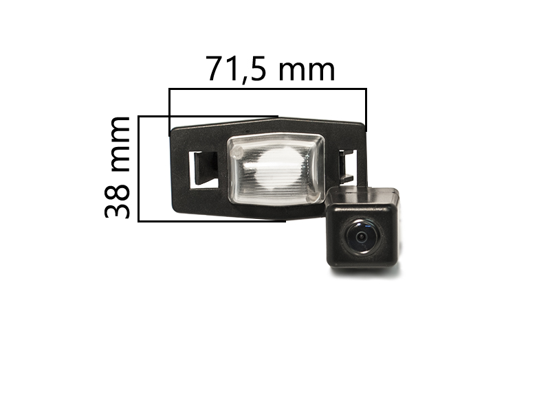 Камера заднего вида Vizant/IL Trade СА 9813 для Mitsubishi Galant
