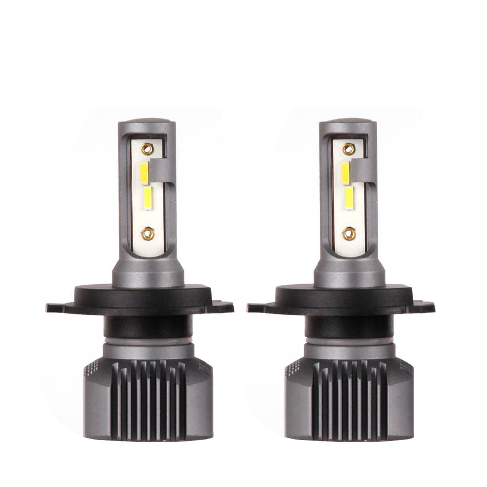 Светодиодные лампы Vizant D5 NEW цоколь H4 с чипом TAIWAN COB 5200lm 5000k (цена за 2 лампы)