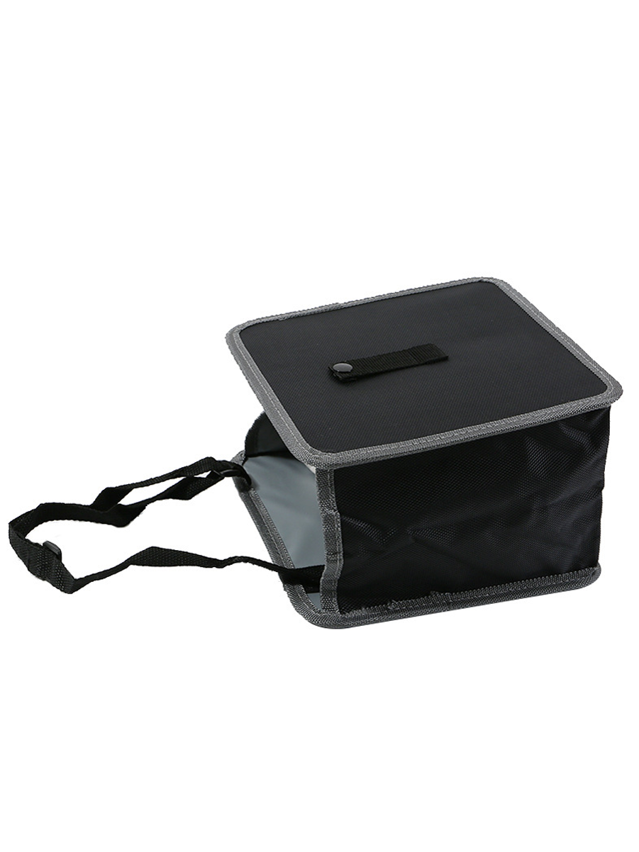 Органайзер автомобильный Vizant CAN для мусора на спинку сиденья черная ткань оксфорд и ПВХ 